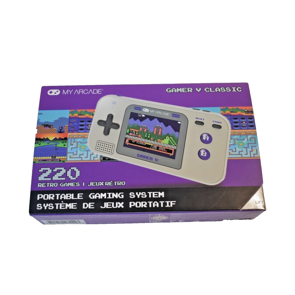 My Arcade Gamer V Classic Portable Gaming System w/ 220 Games NEW & SEALED!!!